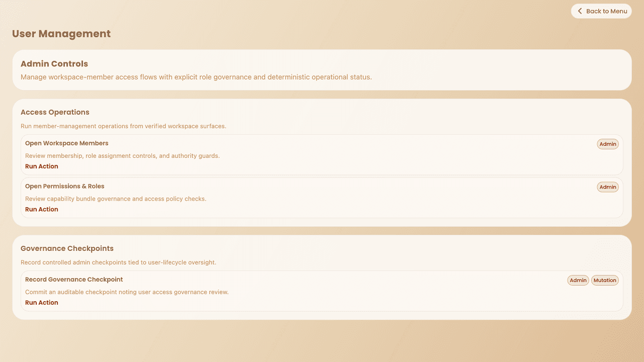 Team and permissions management in Makers Yield