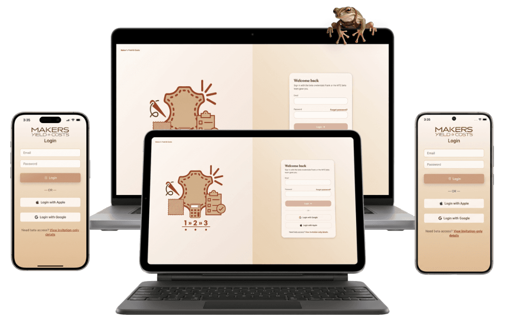 MYC ecosystem across MacBook Pro, iPad Pro, iPhone, and Android